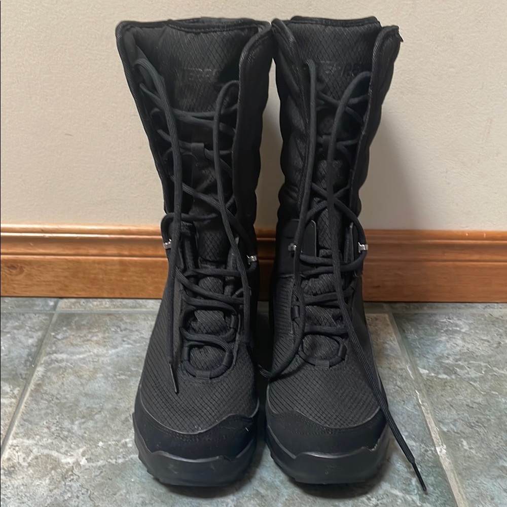 adidas Black Winter Boots with Waterproof Design